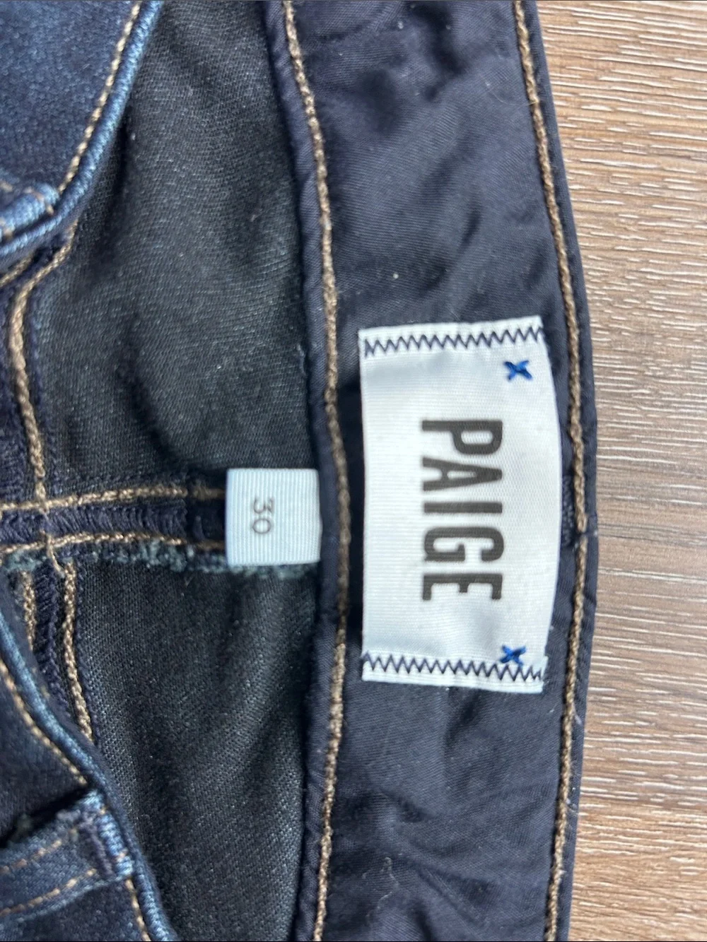 PAIGE women’s Dark Indigo Skinny Jeans